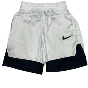 Nike Boy's SM Black & White Athletic Shorts